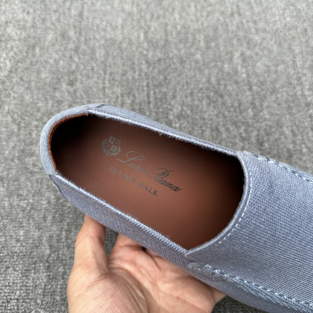 Loro Piana Men's Wish Wool Blend Knit Moccasin Sneakers - Tennis Walk 7 cmp i1745700739406 7407 0 5