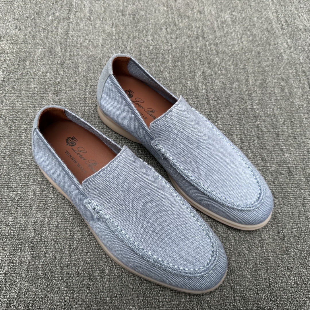 Loro Piana Men's Wish Wool Blend Knit Moccasin Sneakers - Tennis Walk 4 cmp i1745700746691 5215 0 2