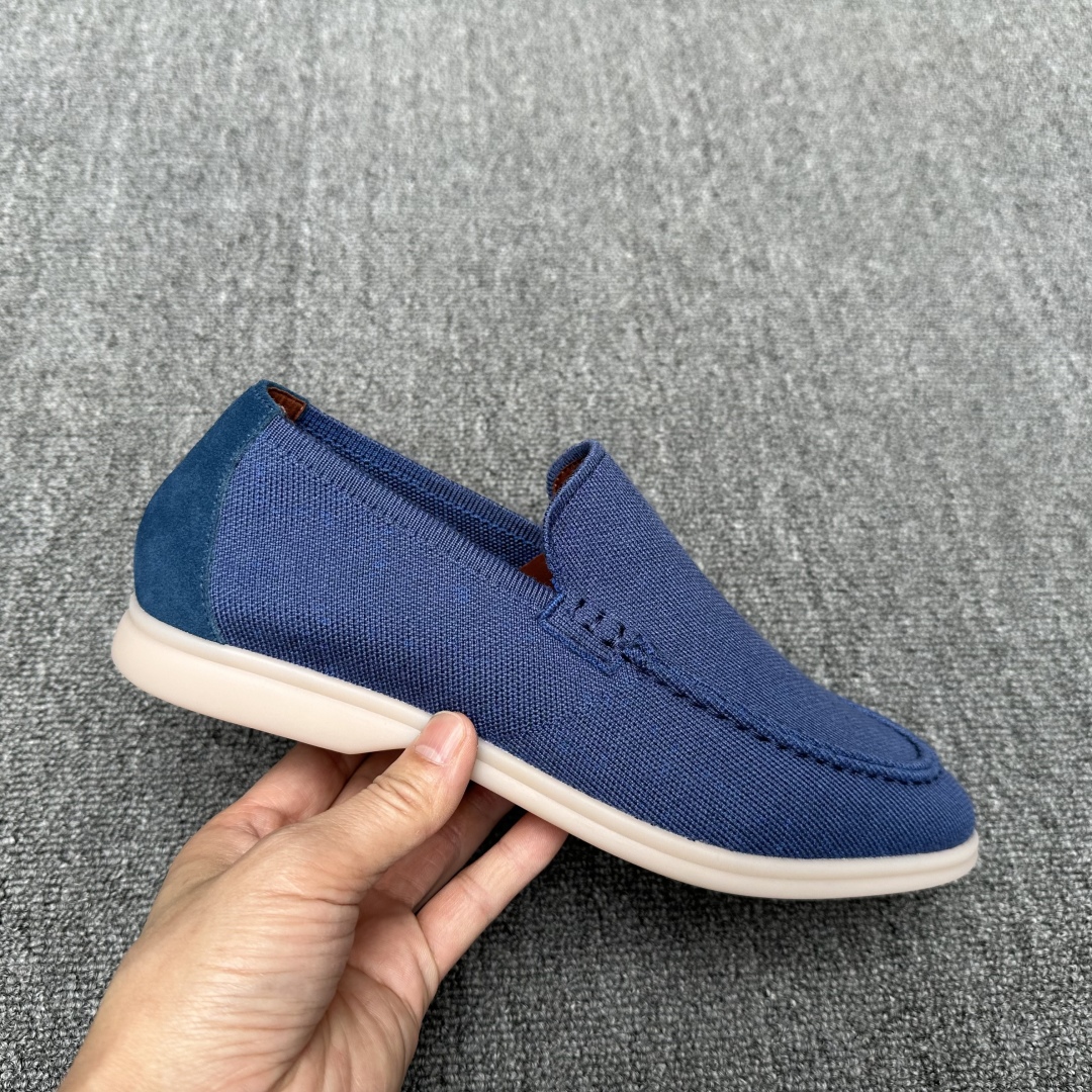 Loro Piana Men's Wish Wool Blend Knit Moccasin Sneakers - Comfort & Style 5 cmp i1745700844114 2820 0 3