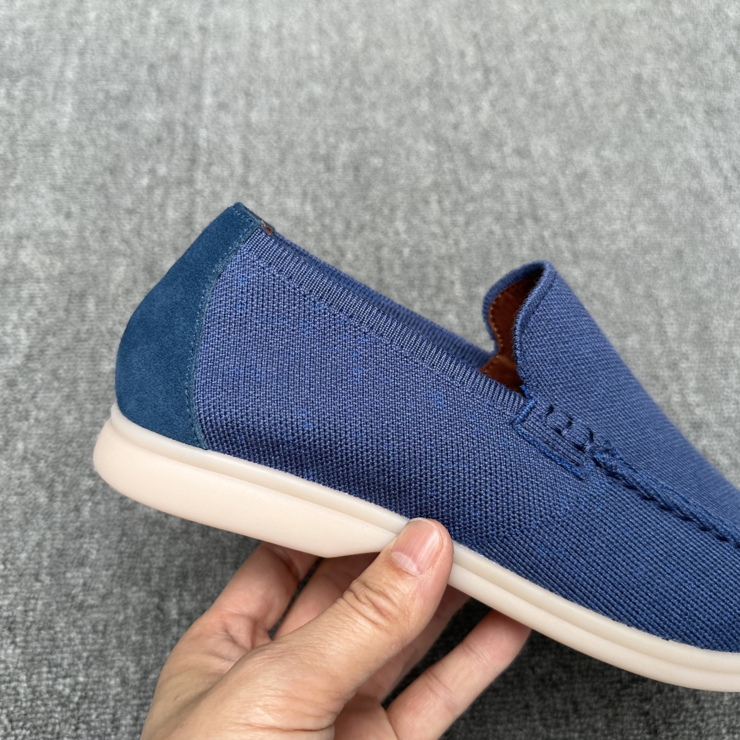 Loro Piana Men's Wish Wool Blend Knit Moccasin Sneakers - Comfort & Style 6 cmp i1745700844119 6128 0 4