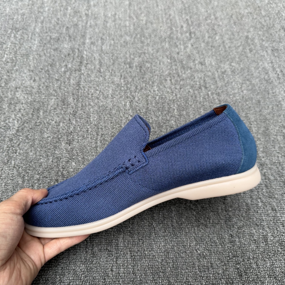 Loro Piana Men's Wish Wool Blend Knit Moccasin Sneakers - Comfort & Style 8 cmp i1745700852530 261 0 6