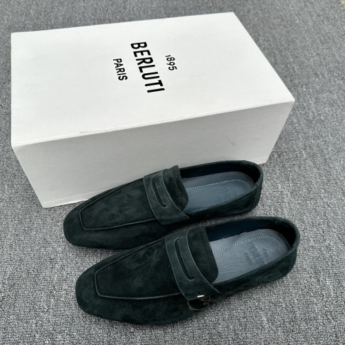 Berluti Lorenzo Scritto Camoscio Suede Leather Loafers - Ultimate Summer Shoes 1 Berluti Lorenzo Scritto Camoscio Suede Leather Loafers - Ultimate Summer Shoes