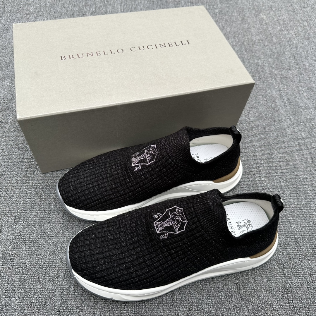 Brunello Cucinelli ss primavera y verano nuevo envío de zapatos de los hombres Abreviatura BC Esta m