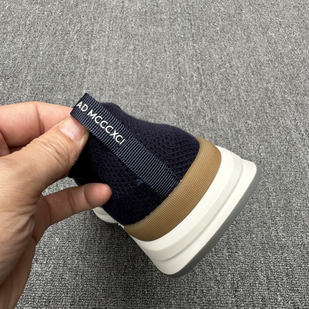 Brunello Cucinelli ss primavera y verano nuevo envío de zapatos de los hombres Abreviatura BC Esta m