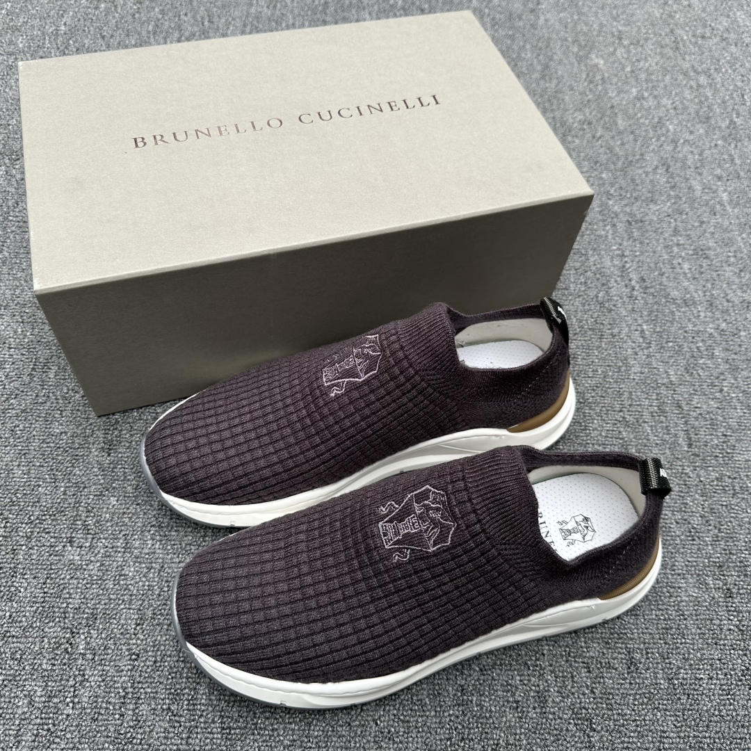 Brunello Cucinelli ss primavera y verano nuevo envío de zapatos de los hombres Abreviatura BC Esta m