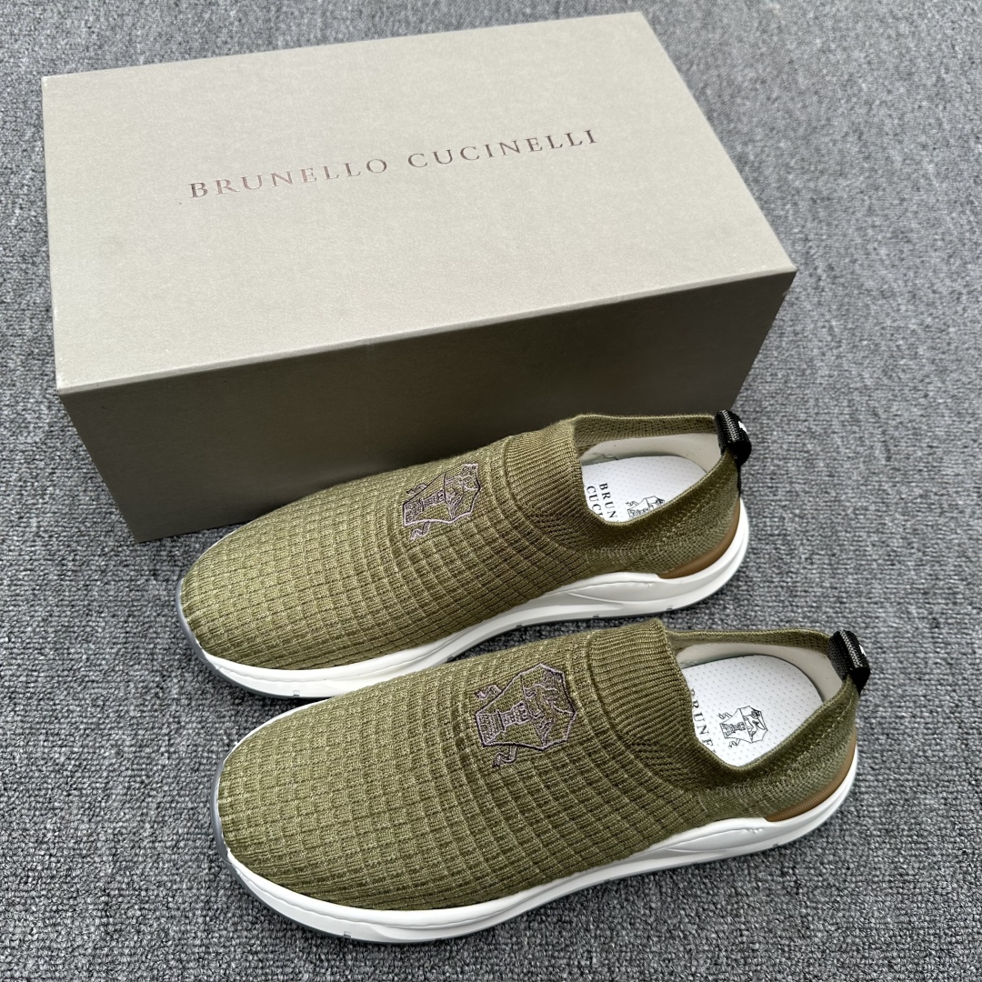 Brunello Cucinelli ss primavera y verano nuevo envío de zapatos de los hombres Abreviatura BC Esta m