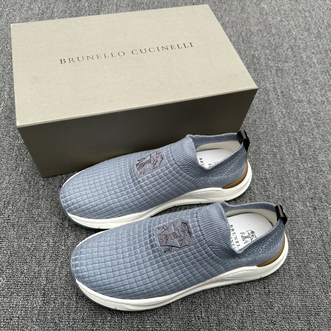 Brunello Cucinelli ss primavera y verano nuevo envío de zapatos de los hombres Abreviatura BC Esta m