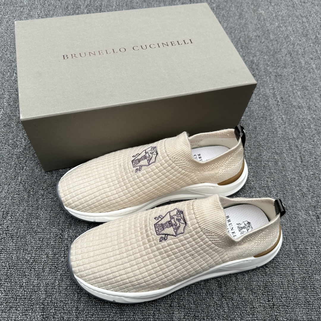 Brunello Cucinelli ss primavera y verano nuevo envío de zapatos de los hombres Abreviatura BC Esta m