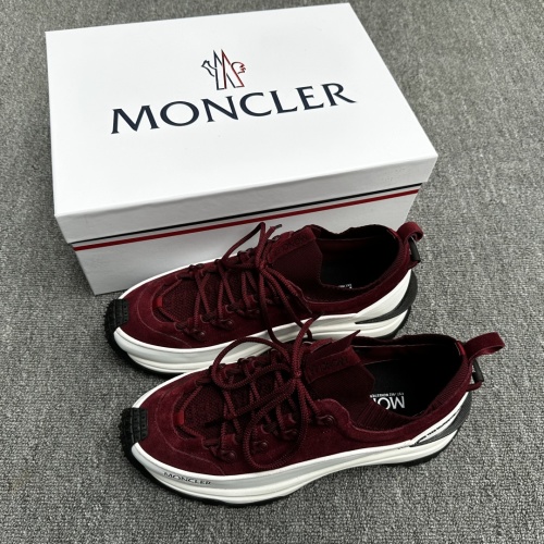 Moncler Trailgrip GTX Sneakers: Suede, Ripstop, and Vibram Sole - Burgundy 1 Moncler Trailgrip GTX Sneakers: Suede, Ripstop, and Vibram Sole - Burgundy