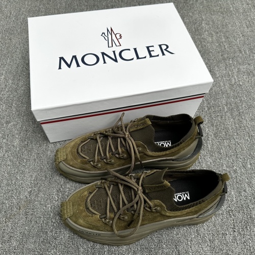 Moncler Trailgrip GTX Sneakers: Suede & Ripstop Fabric, Vibram Sole - Olive 1 Moncler Trailgrip GTX Sneakers: Suede & Ripstop Fabric, Vibram Sole - Olive