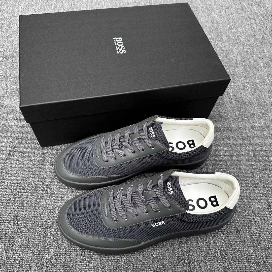 HUGO BOSS Fashionable Lace-Up Leather Sneakers - Sporty Style & Comfort 2 cmp i1756149388259 1631 0 0