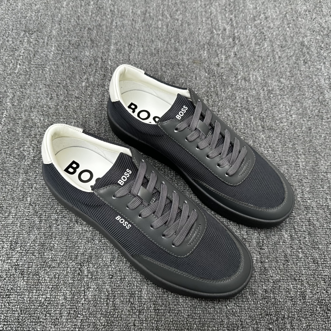 HUGO BOSS Fashionable Lace-Up Leather Sneakers - Sporty Style & Comfort 4 cmp i1756149388260 7018 0 2
