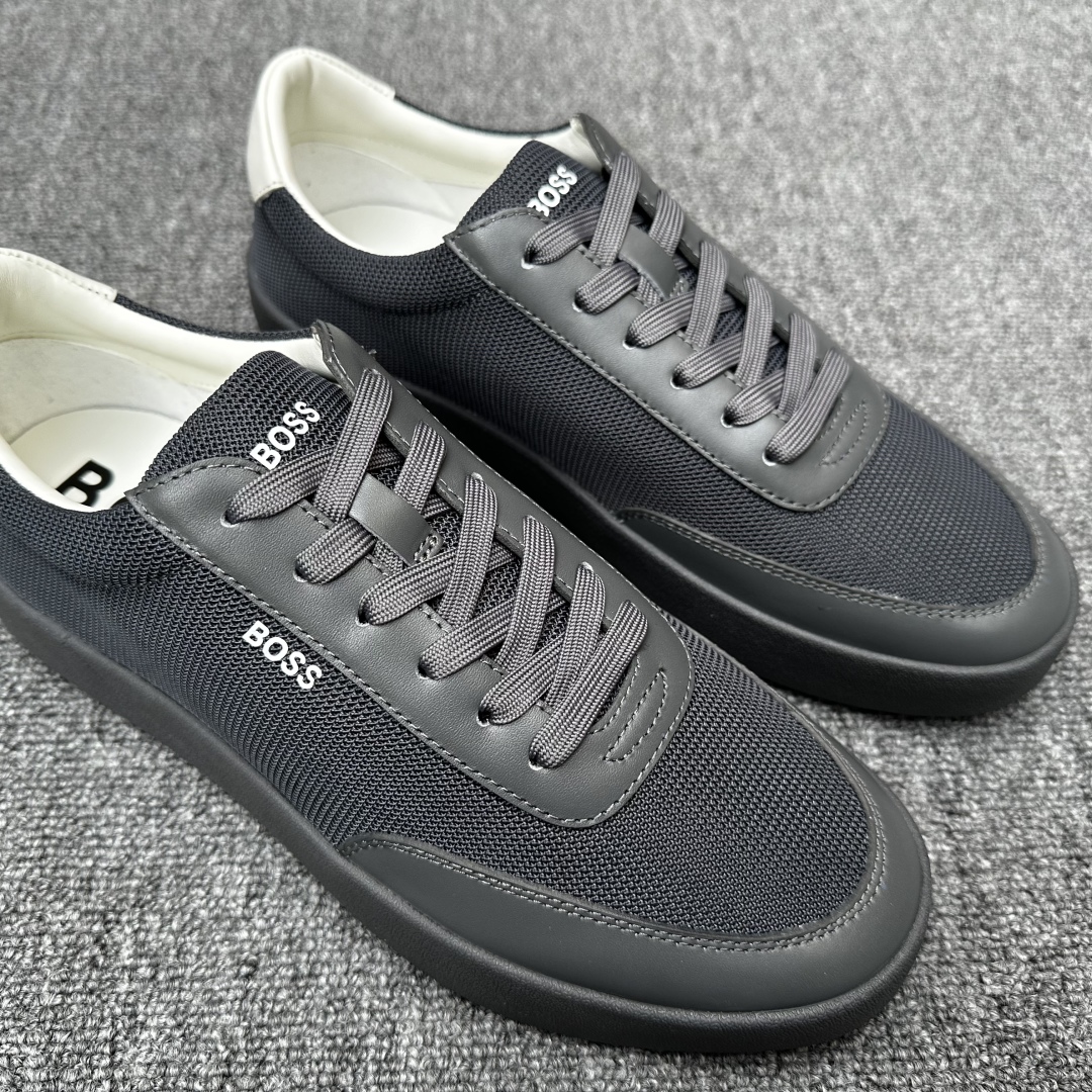 HUGO BOSS Fashionable Lace-Up Leather Sneakers - Sporty Style & Comfort 5 cmp i1756149388260 9117 0 3