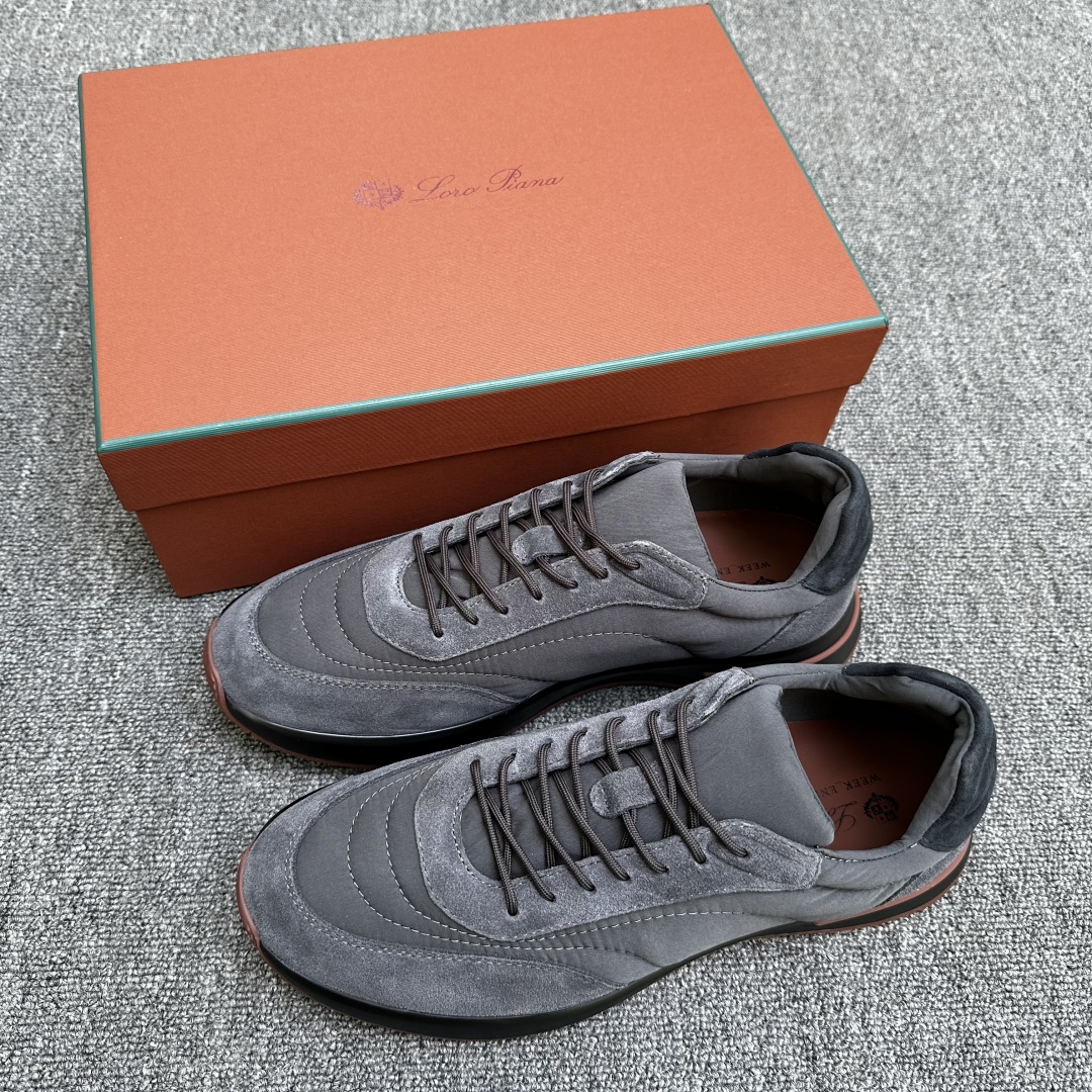Loro Piana Weekend Walk Baskets Imperméables Homme - Confort et Style