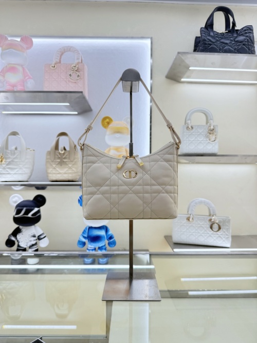 Dior 30 Montaigne Dior Amour Mini Chain Bag in White Lambskin 1 Dior 30 Montaigne Dior Amour Mini Chain Bag in White Lambskin