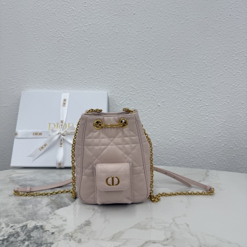 Dior Caro Multi-Carry Backpack in Sakura Pink, 15 x 19 x 8.5 cm 1 Dior Caro Multi-Carry Backpack in Sakura Pink, 15 x 19 x 8.5 cm