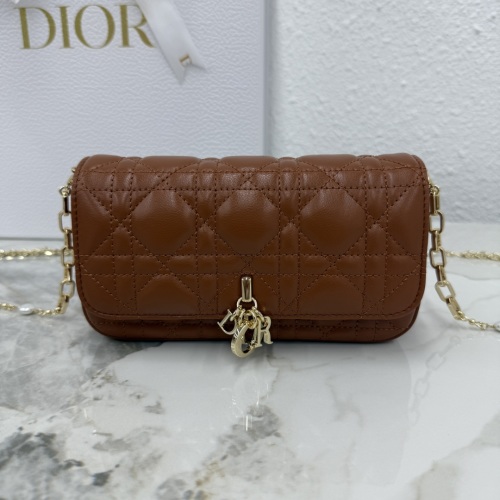 My Dior Talk Caramel Lambskin Phone Bag with Chain and D.I.O.R. Charm 1 My Dior Talk Caramel Lambskin Phone Bag with Chain and D.I.O.R. Charm