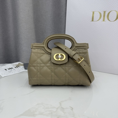 Dior Jolie Top Handle Mini Chain Bag Latte Lambskin Leather with CD Signature 8 Dior Jolie Top Handle Mini Chain Bag Latte Lambskin Leather with CD Signature