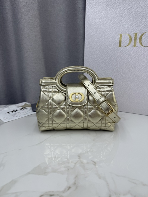 Dior Jolie Top Handle Mini Chain Bag - Champagne Gold, Chic Design 11 Dior Jolie Top Handle Mini Chain Bag - Champagne Gold, Chic Design