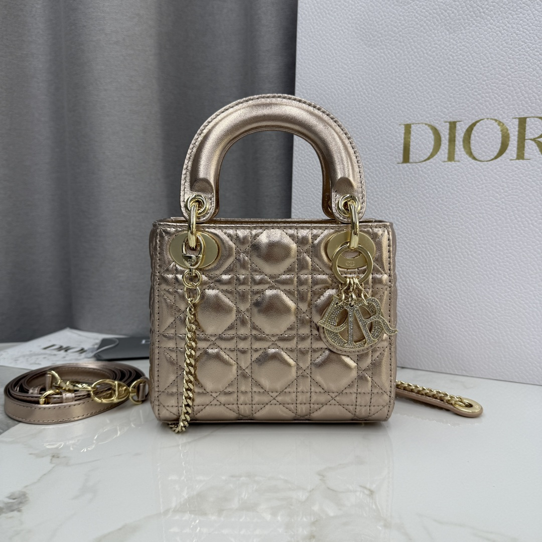 Versión con chip de cuero original de primera calidad del bolso de señora con hebilla de diamante de piel de oveja de t…