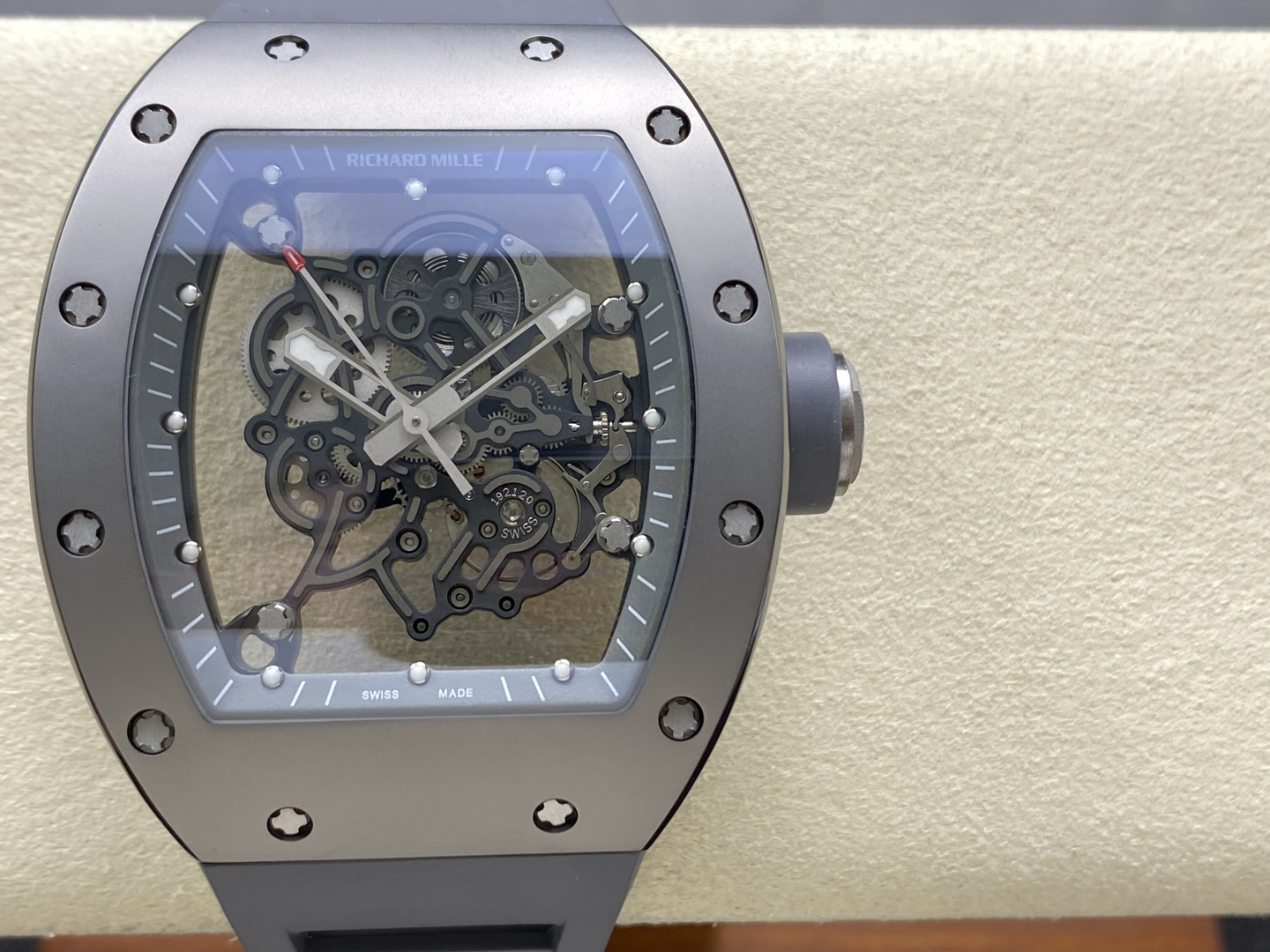 NO:157058,Modification project, haute couture modification, Richard rm, titanium shell   top-grade movement, more expensive!  ,19860909改装项目 高定改装 理查德rm 钛壳 最顶级机芯 比较贵！,,Watch