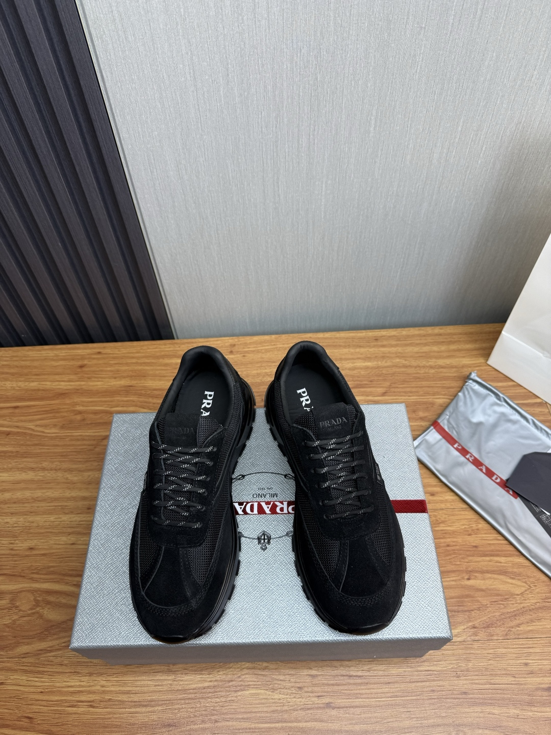 Prada Style Leather Men's Shoes Lookbook Reference image 2
