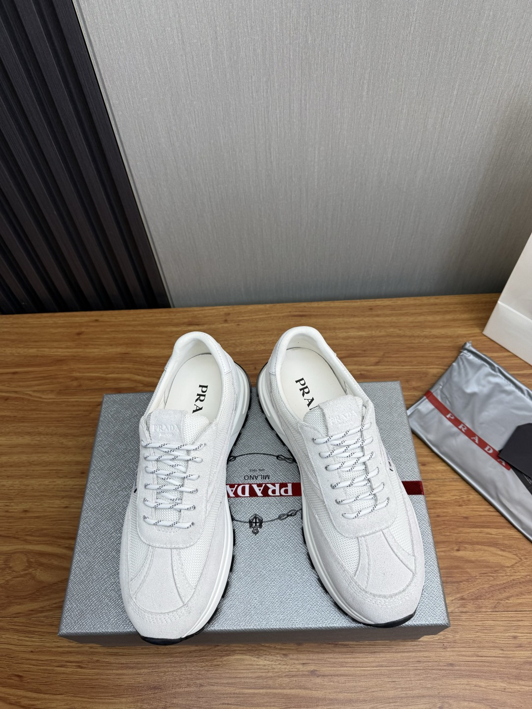 Prada Style Leather Men's Shoes Lookbook Reference image 2