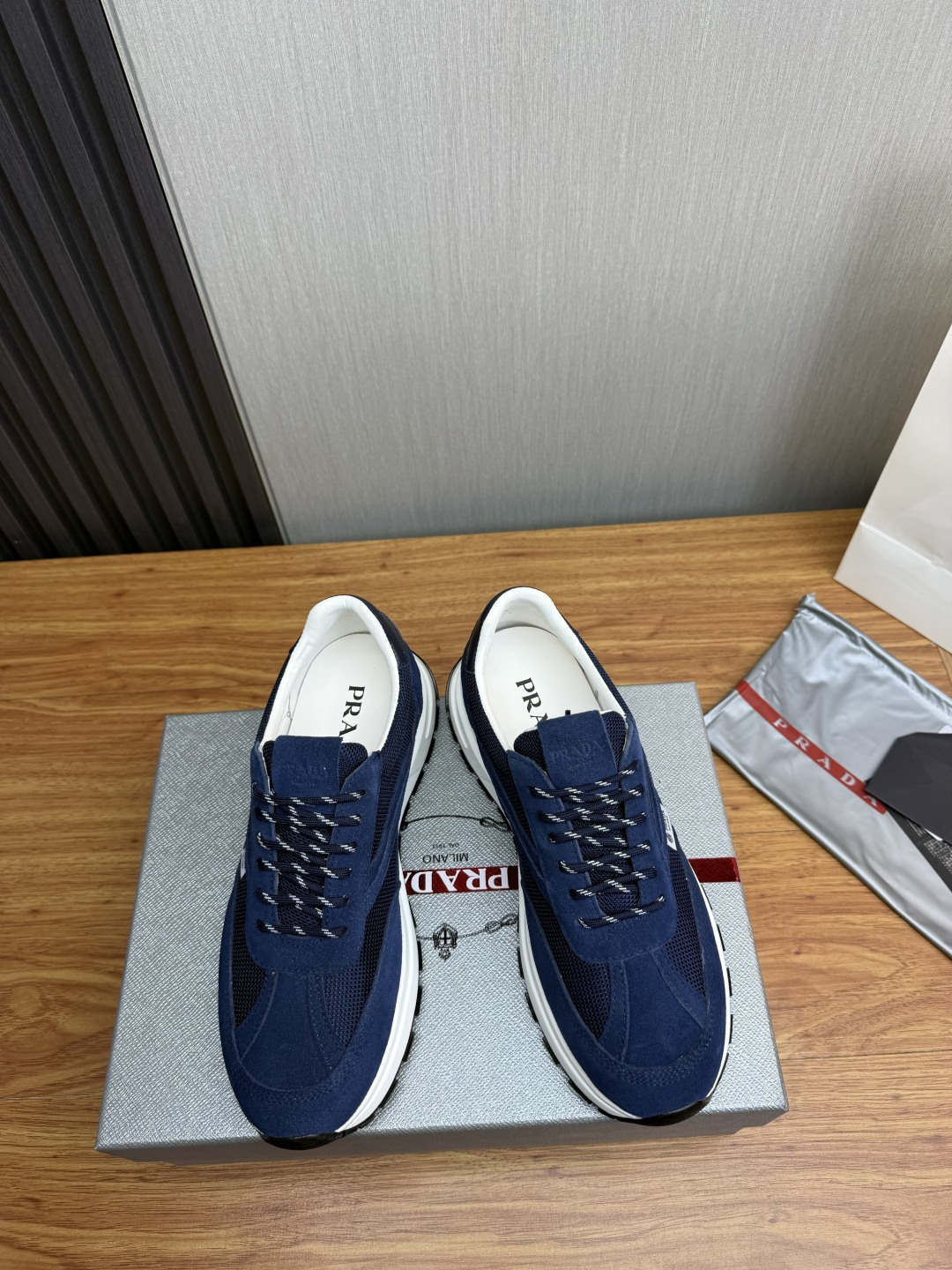 Prada Style Leather Men's Shoes Lookbook Reference image 2