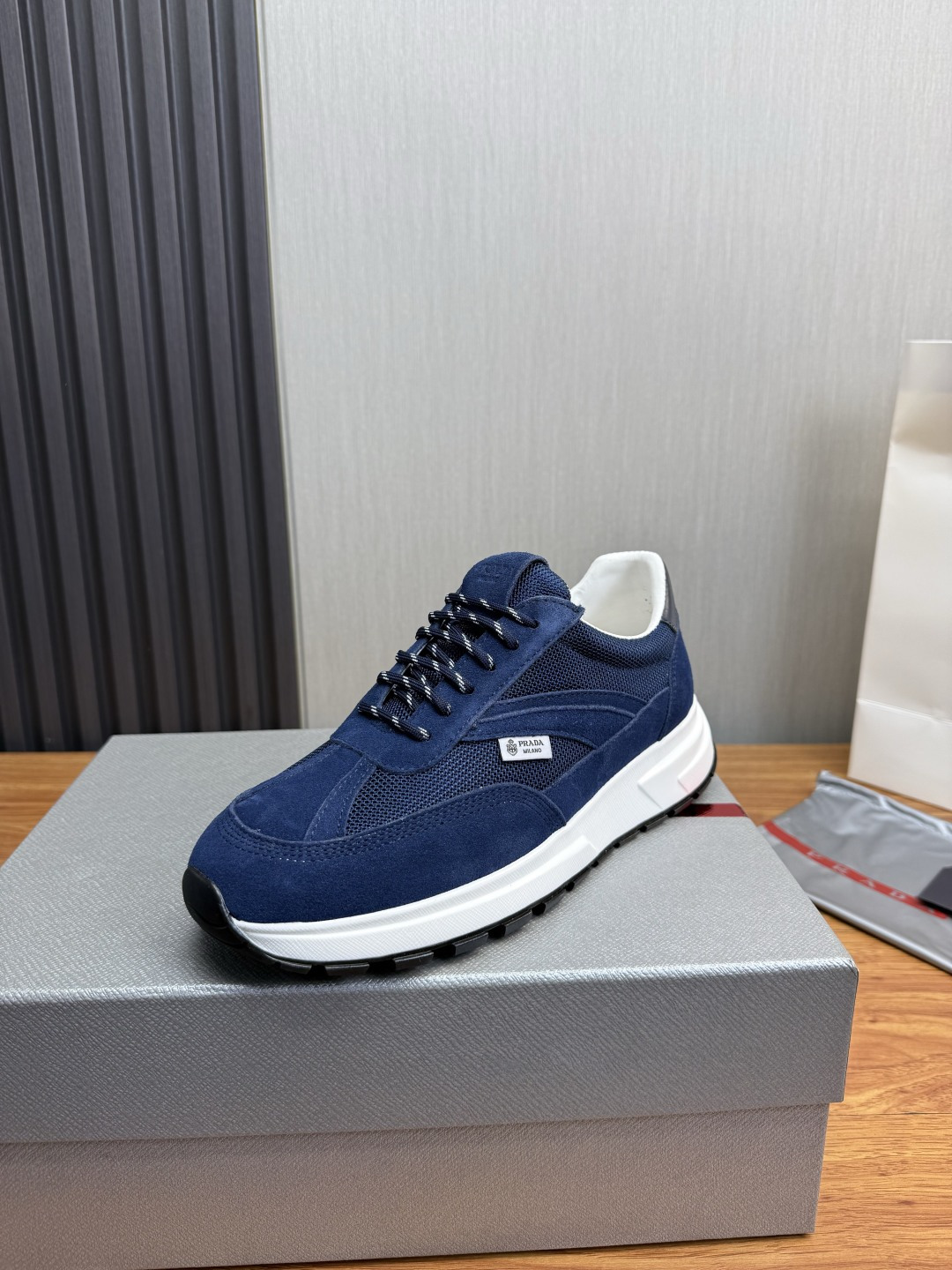 Prada Style Leather Men's Shoes Lookbook Reference image 1