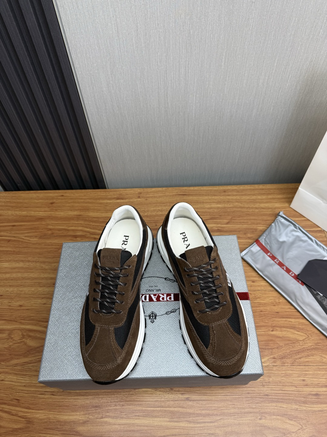 Prada Style Leather Men's Shoes Lookbook Reference image 2