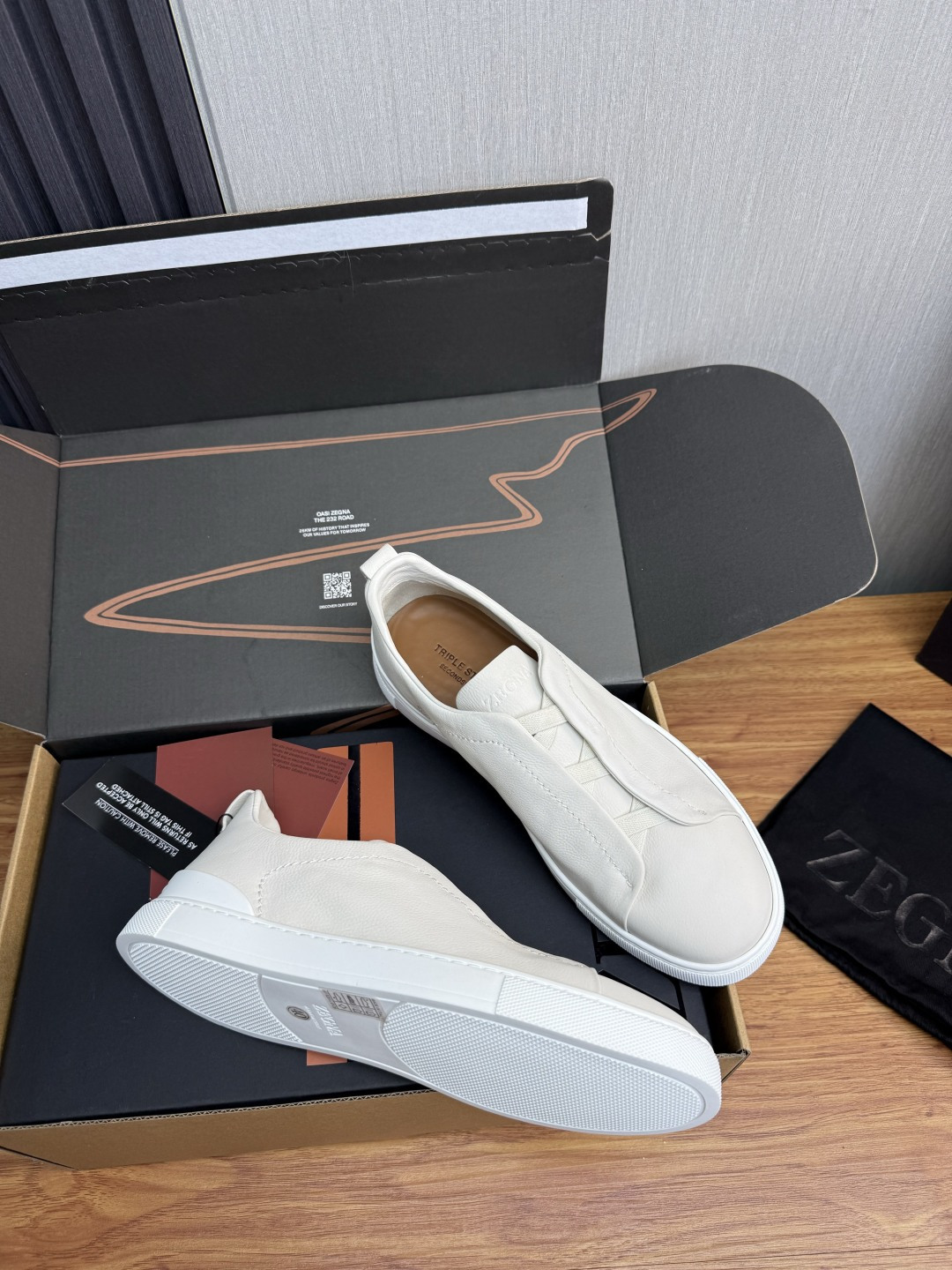 제냐 신발 155450 Zegna Sneakers 상세 이미지 6
