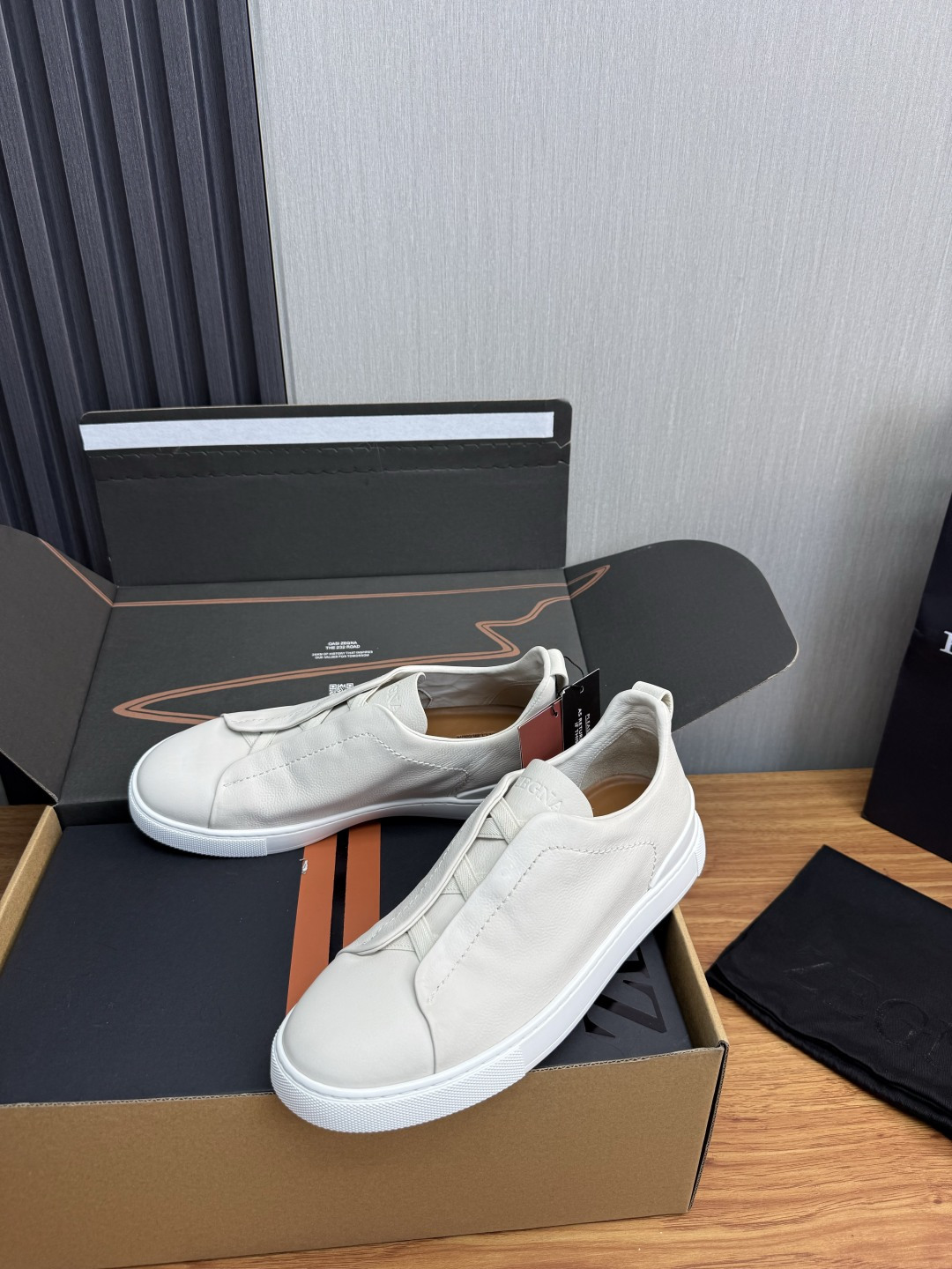 제냐 신발 155450 Zegna Sneakers 상세 이미지 3