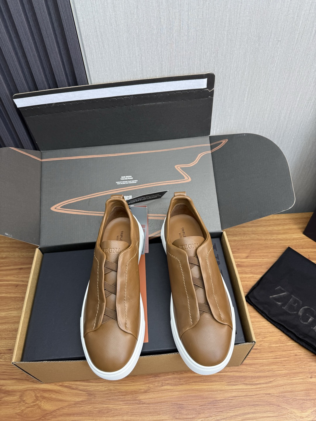 제냐 신발 155450 Zegna Sneakers 상세 이미지 12