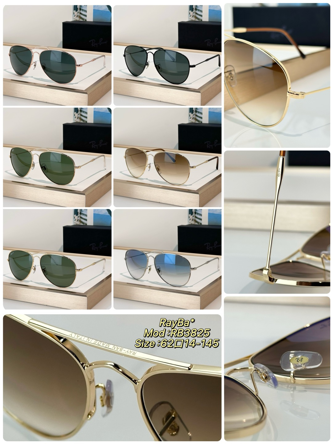 Designer Sunglasses RB3825