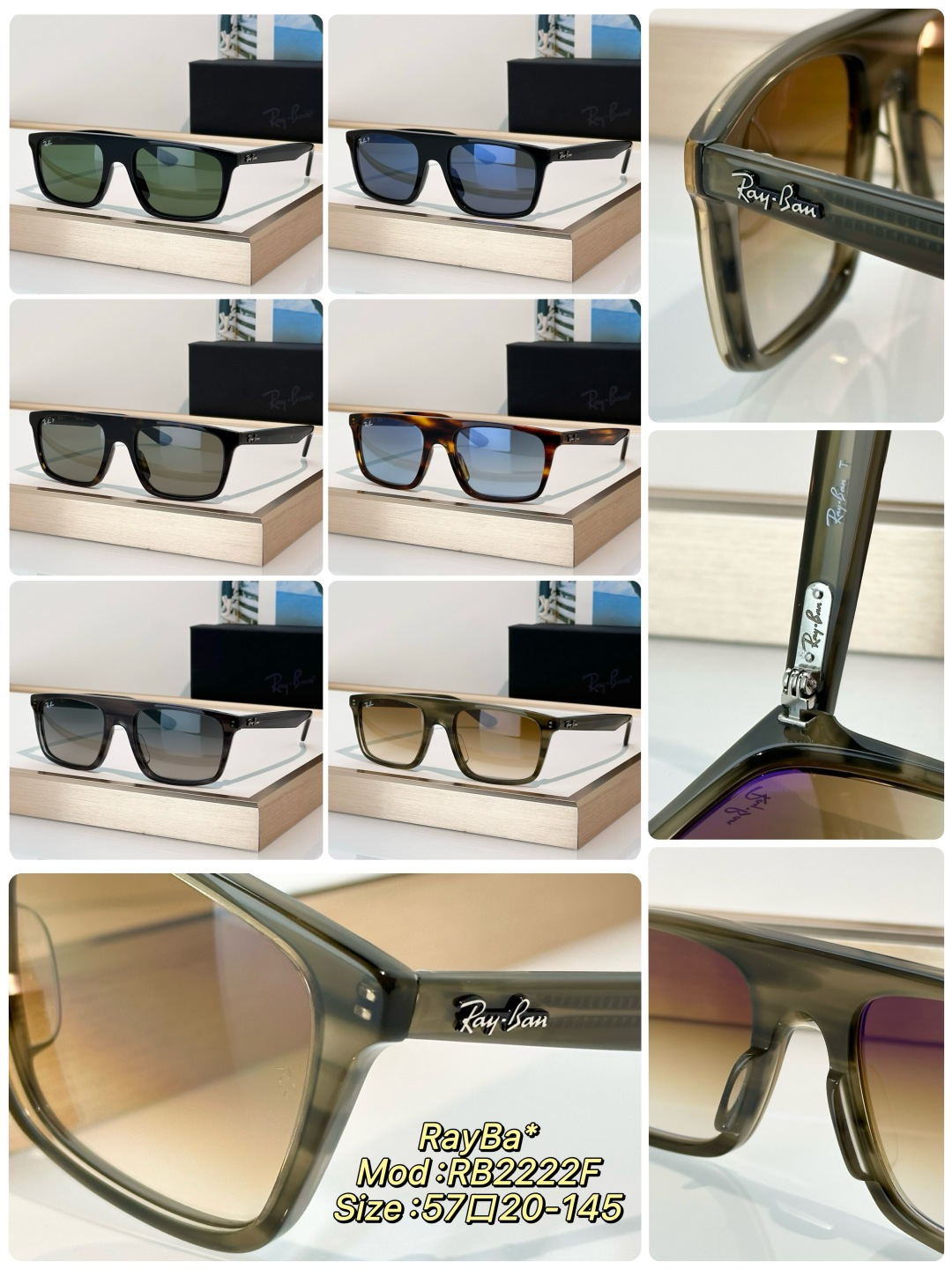 Designer Sunglasses RB2222F