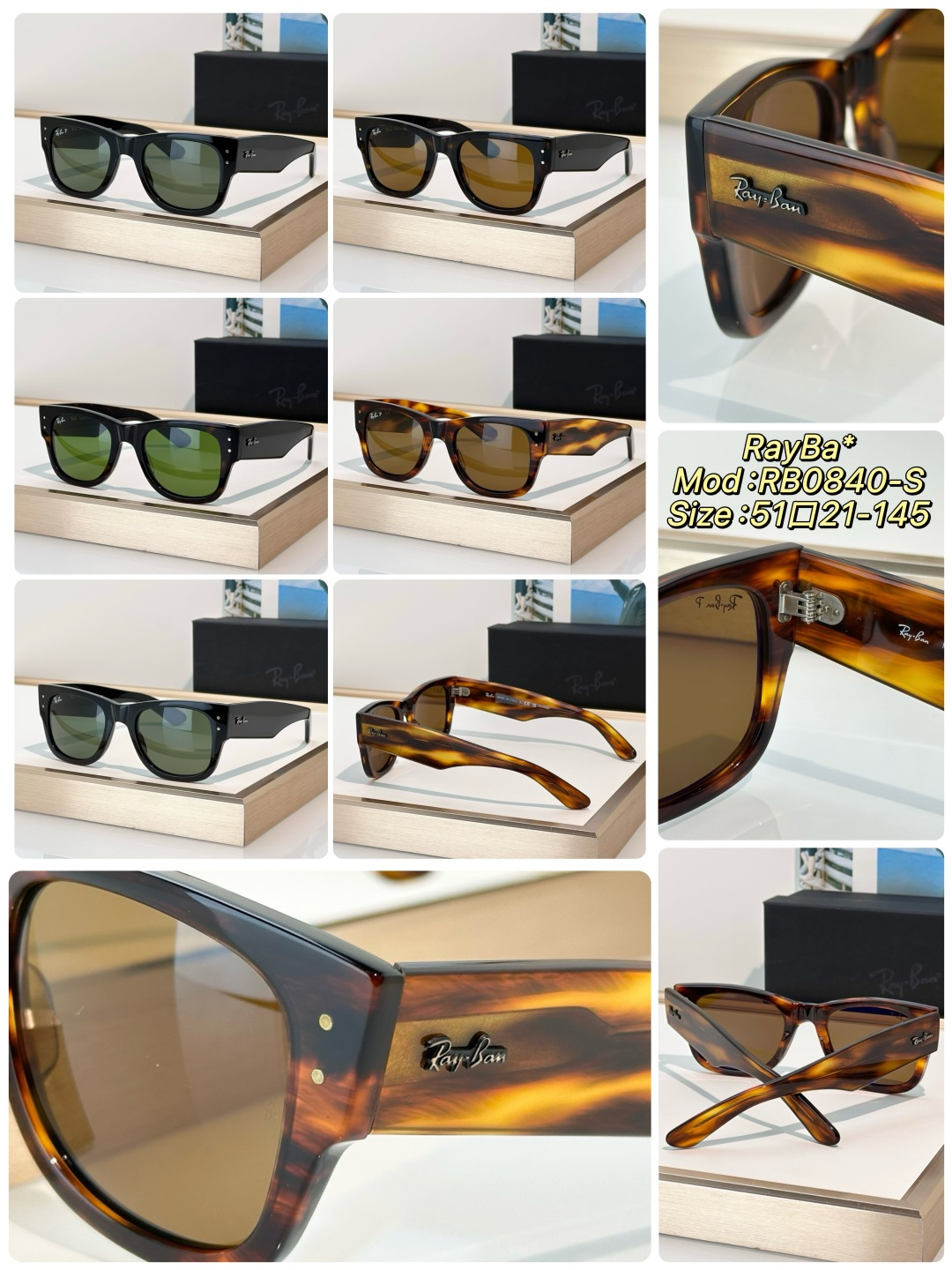 Designer Sunglasses RB0840-S