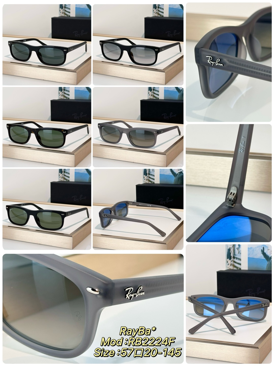 Designer Sunglasses RB2224F