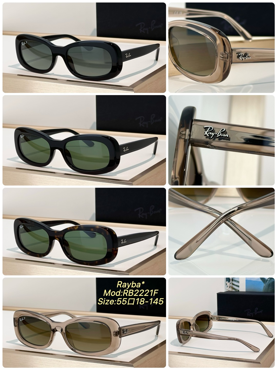 Designer Sunglasses RB2221F