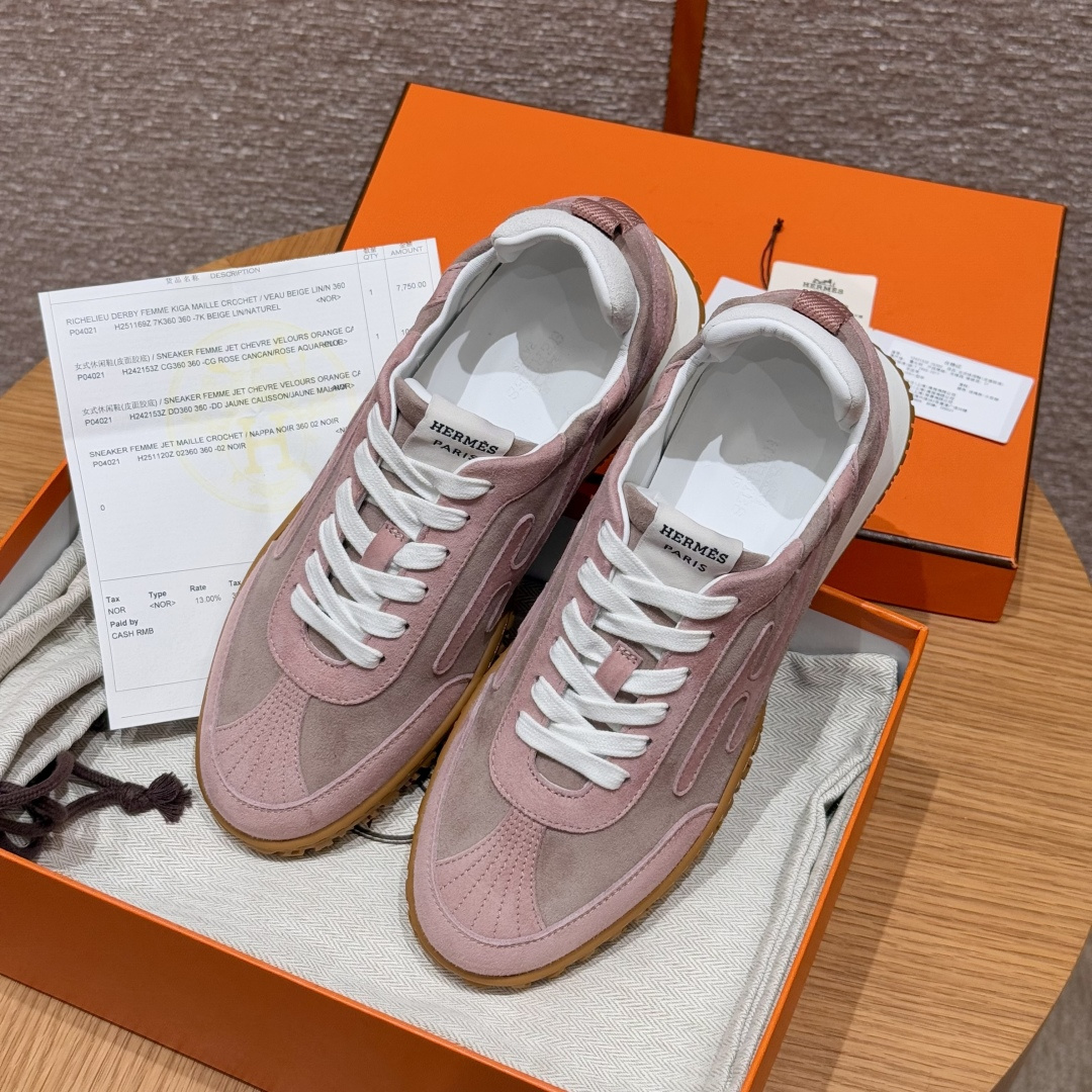 HERMES Jet sneakers dames lente/herfst mode klassiek