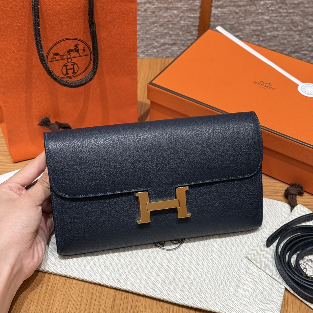 Hermès Constance To Go 20cm (Blue Nuit)