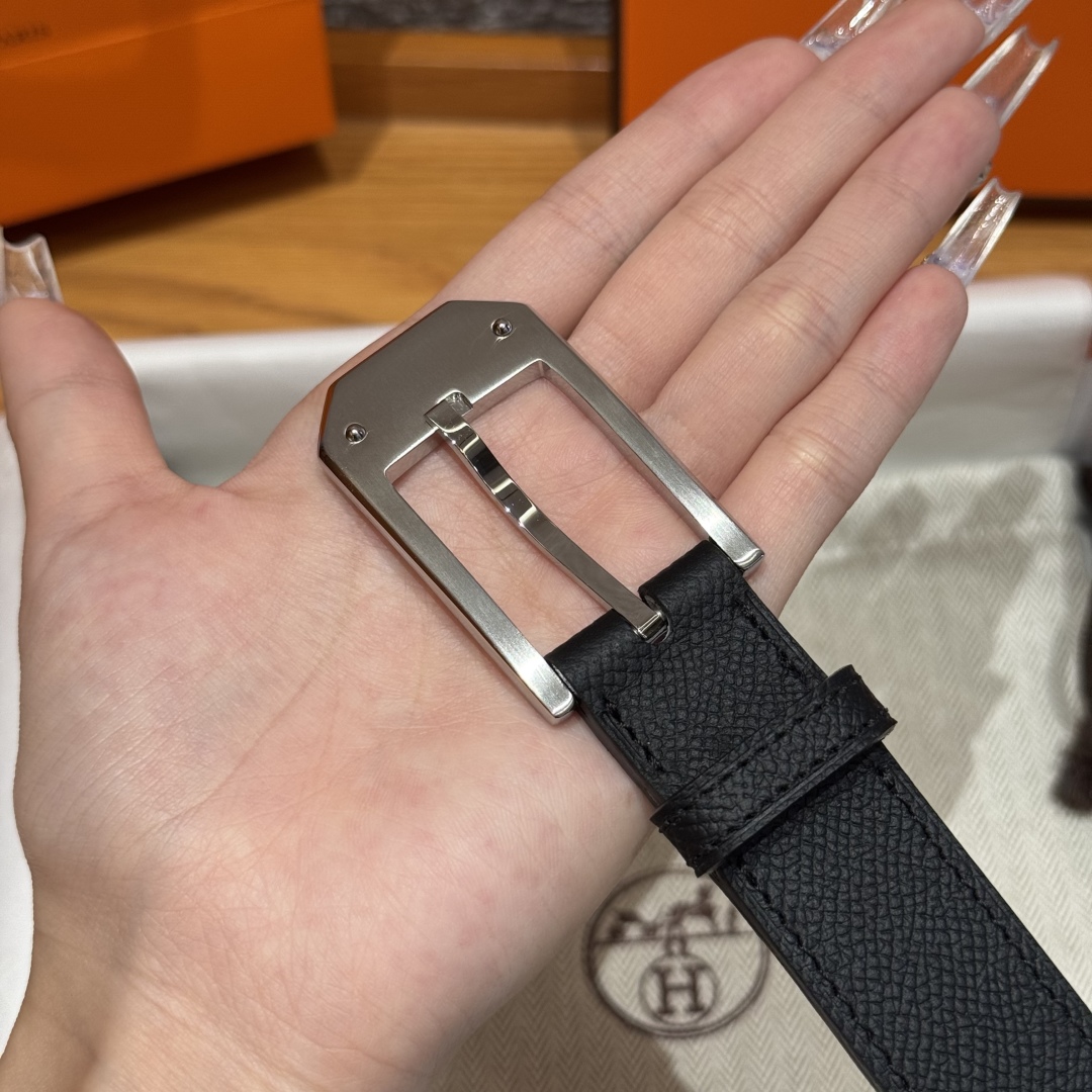 Hermès Epsom Leather Belt with H Buckle, 26mm - Stylish and Versatile 7 cmp i1752744917025 2087 0 2