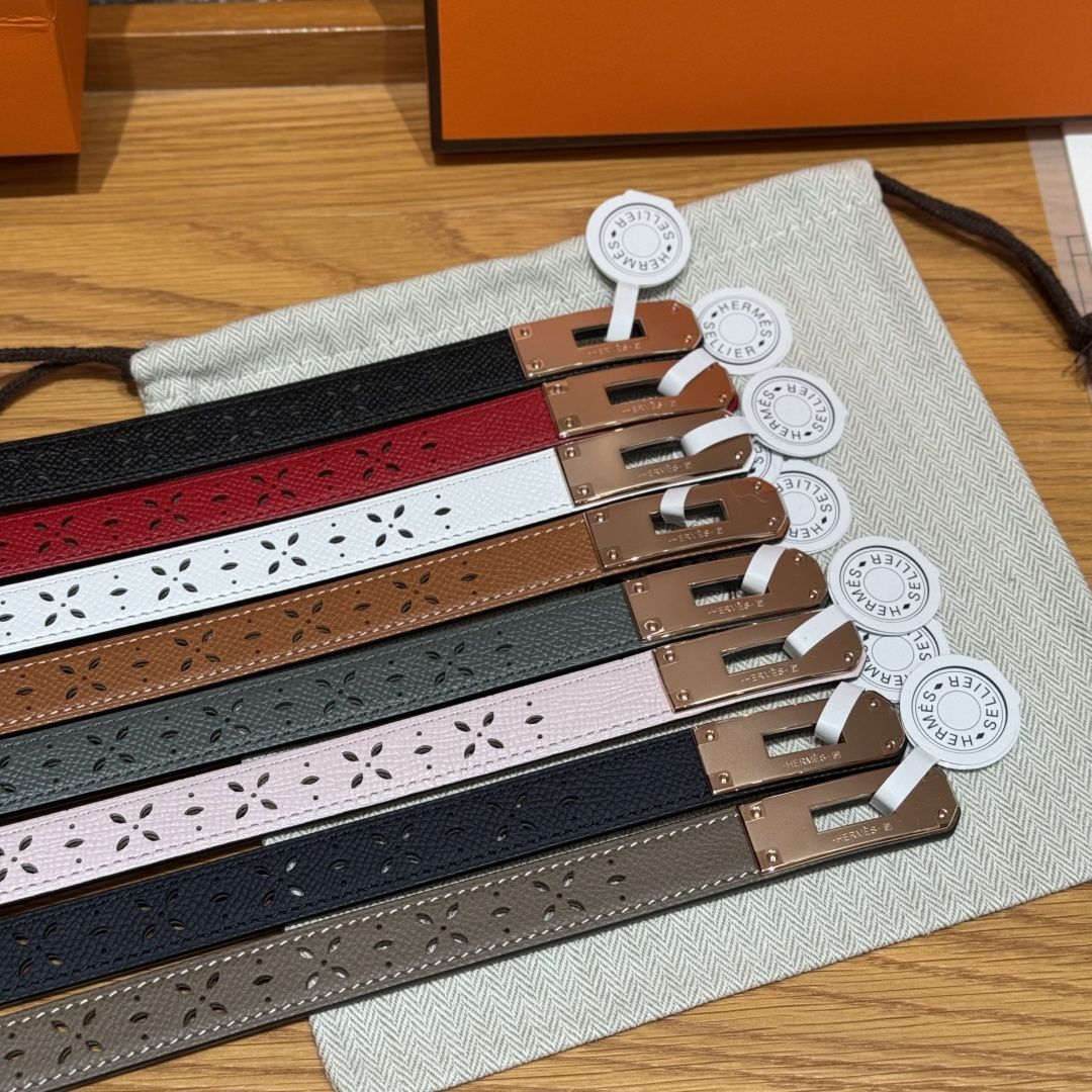 에르메스 켈리 가든 파티 메시 벨트 상세 이미지 5