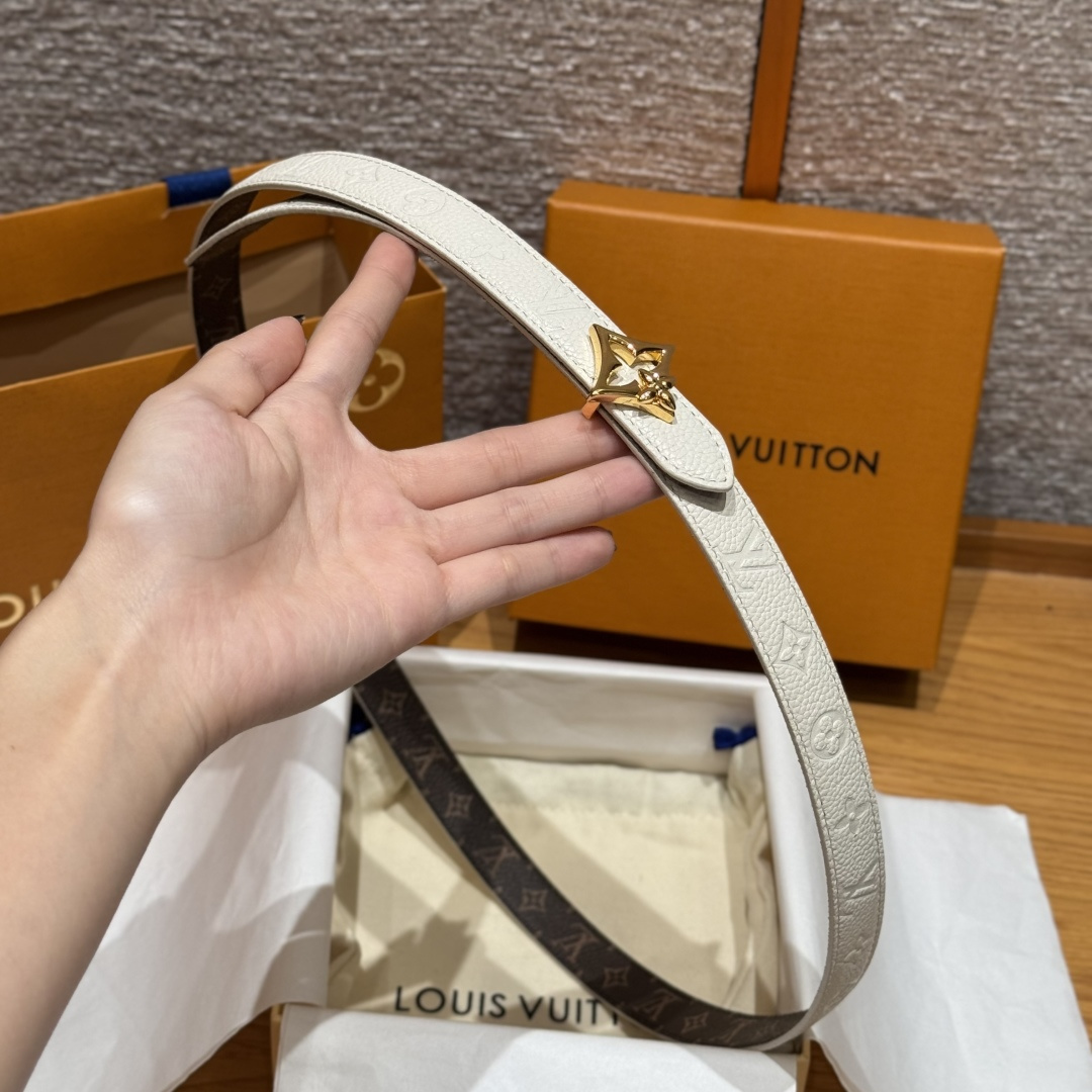 루이비통 플라워그램 20mm 벨트 상세 이미지 3
