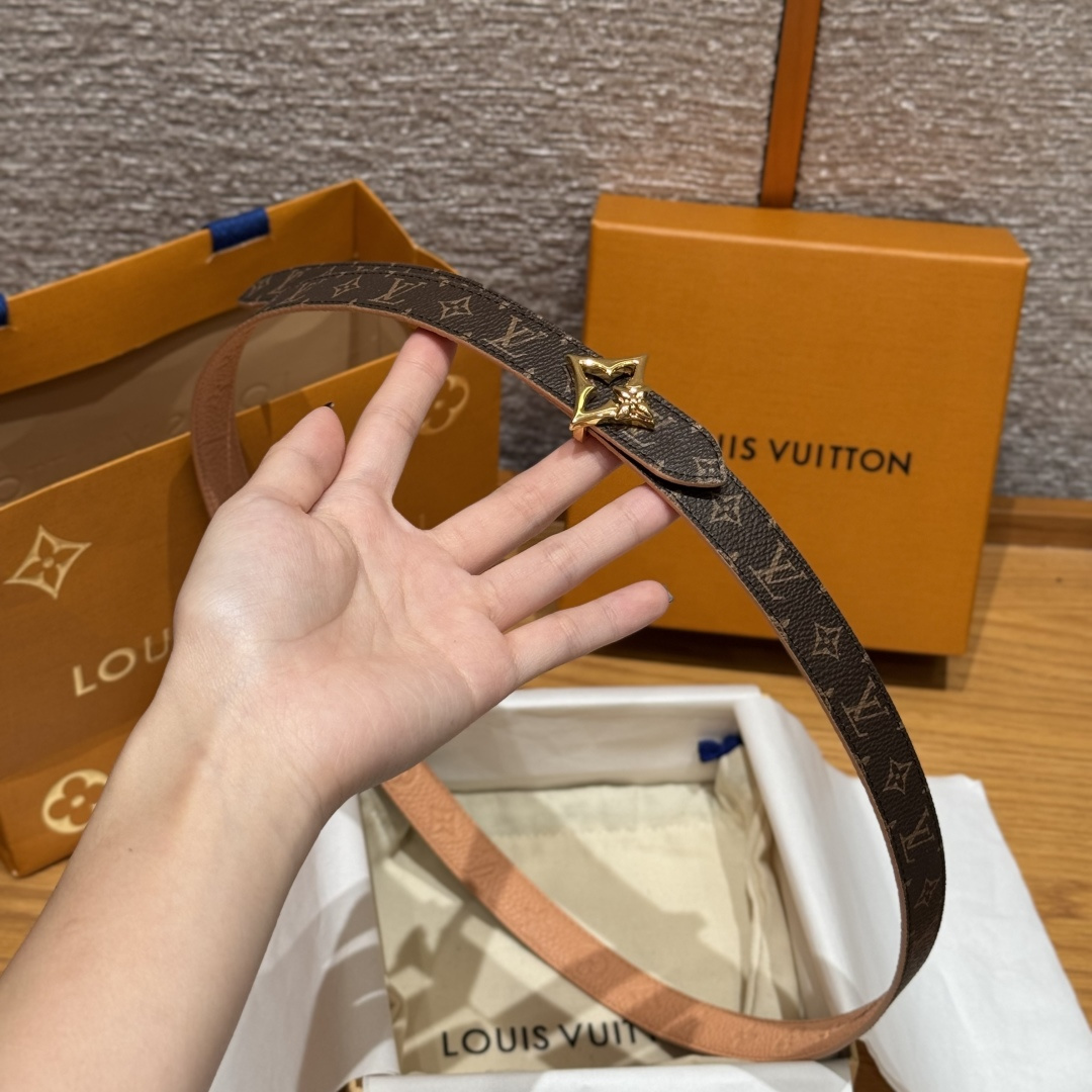 루이비통 플라워그램 20mm 벨트 상세 이미지 4