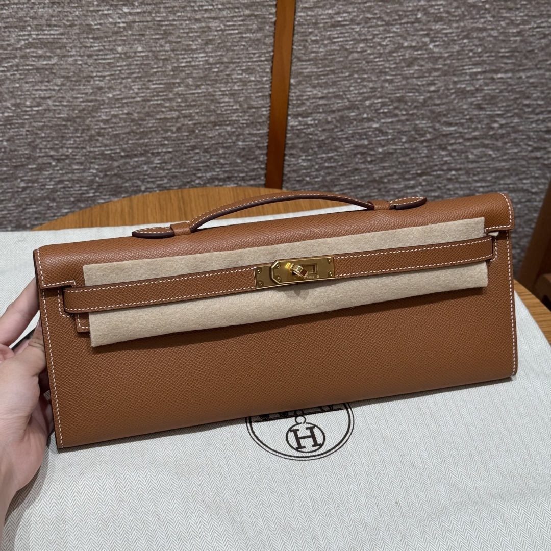 Hermès Kelly Cut 31cm (Gold)