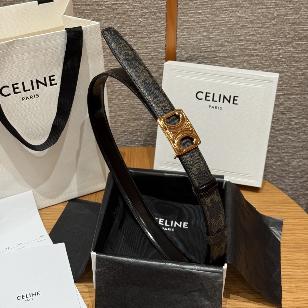 Celine Triomphe Buckle Reversible Belt 25mm - Stylish & Versatile Design 4 cmp i1757573880666 8061 0 6