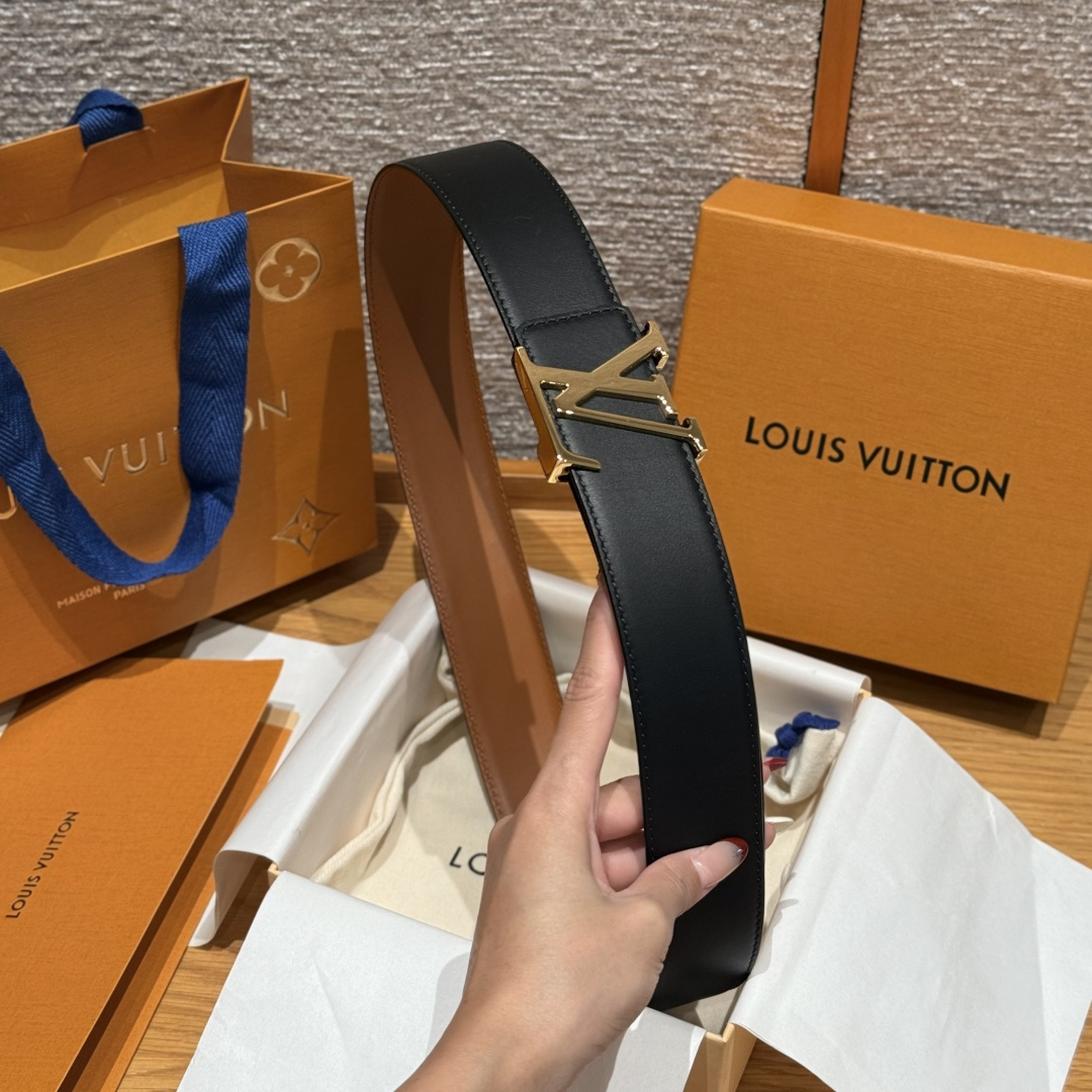 루이비통 TAURILLON 양면 40mm 벨트 상세 이미지 4