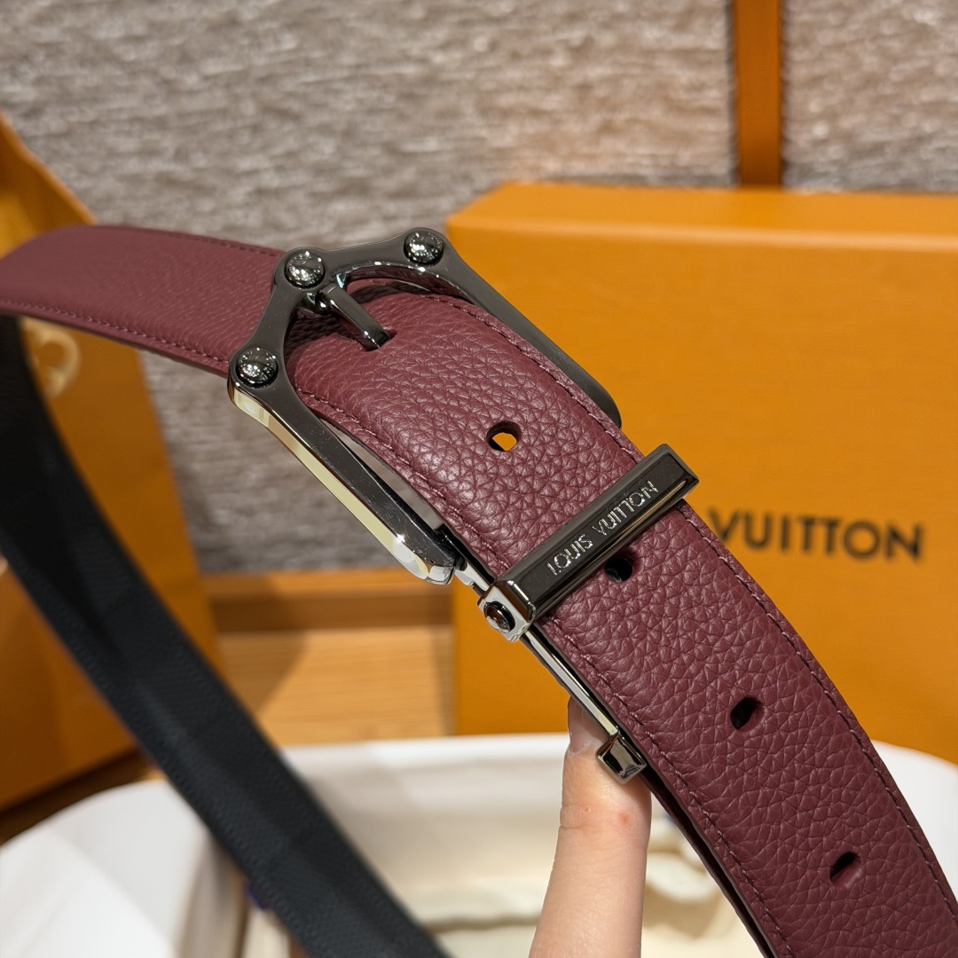 루이비통 JD350-FROG 30mm 리버서블 벨트 상세 이미지 6