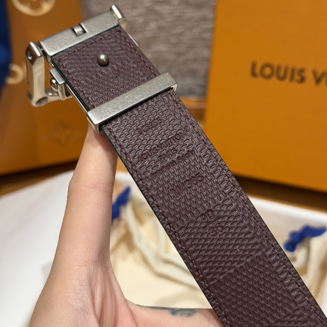 루이비통 JD350-FROG 30mm 리버서블 벨트 상세 이미지 9