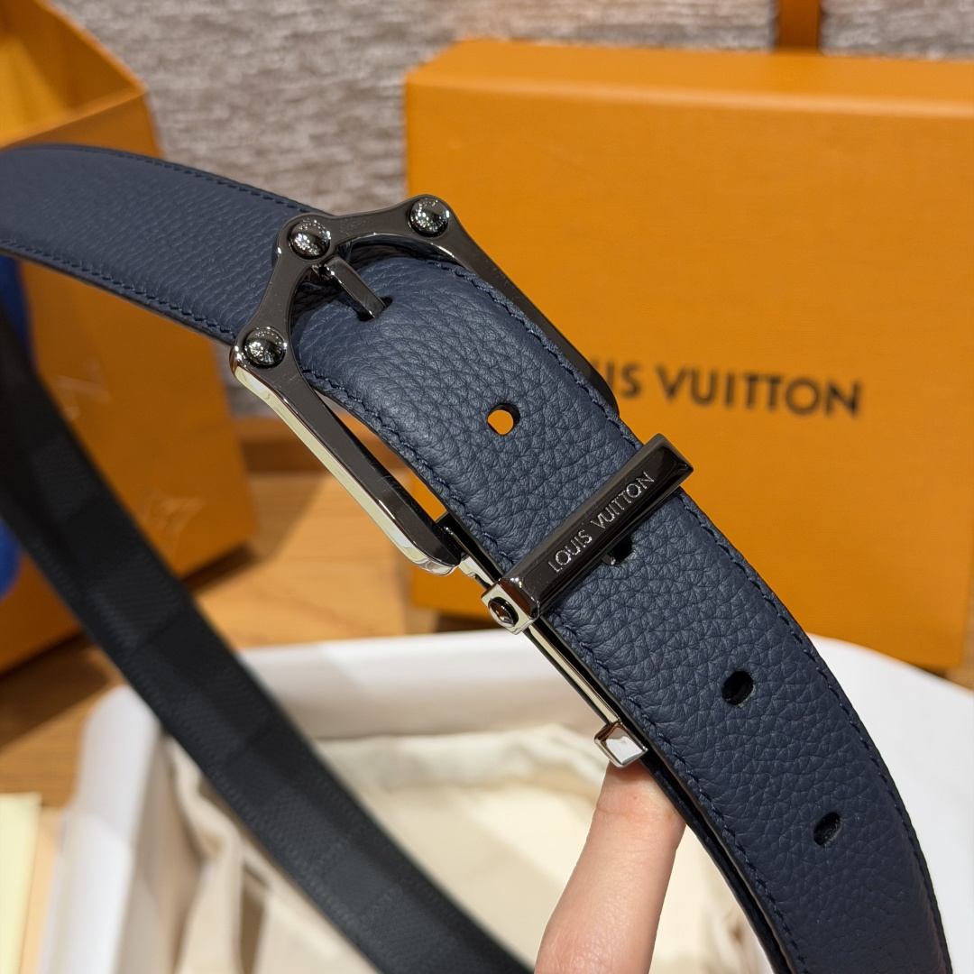 루이비통 JD350-FROG 리버시블 30mm 벨트 상세 이미지 5